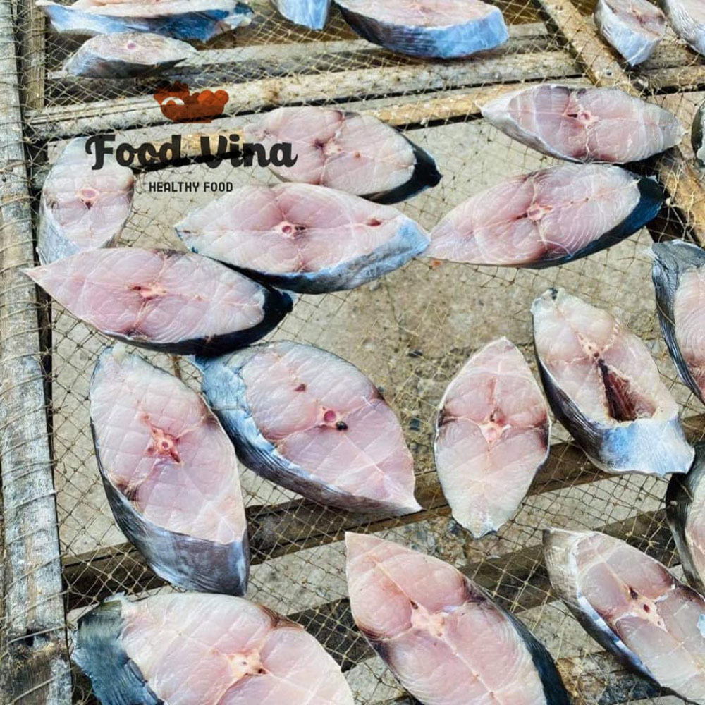 Quy trình phơi cá thu một nắng