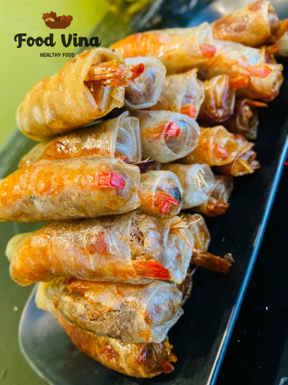 Chả ram tôm đất chiên giòn rụm