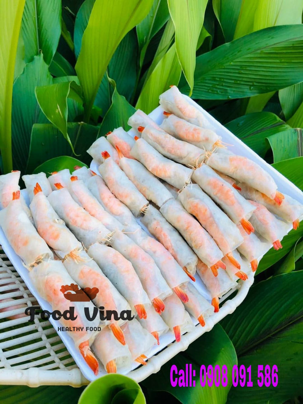 Chả ram tôm đất ra khay 500g